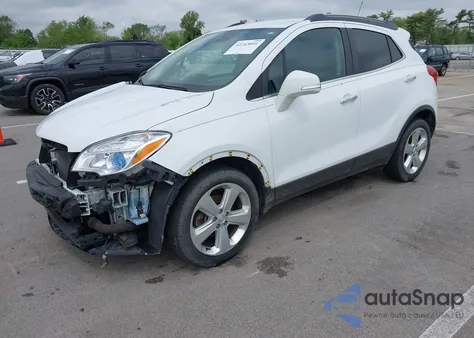 2016 Buick Encore Leather из США, поврежденный, VIN KL4CJCSB2GB661600